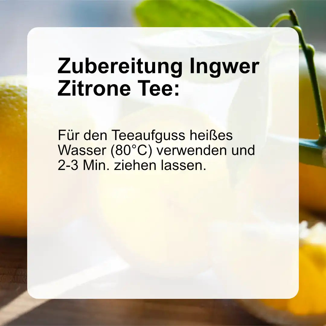 Tè zenzero limone - 85g