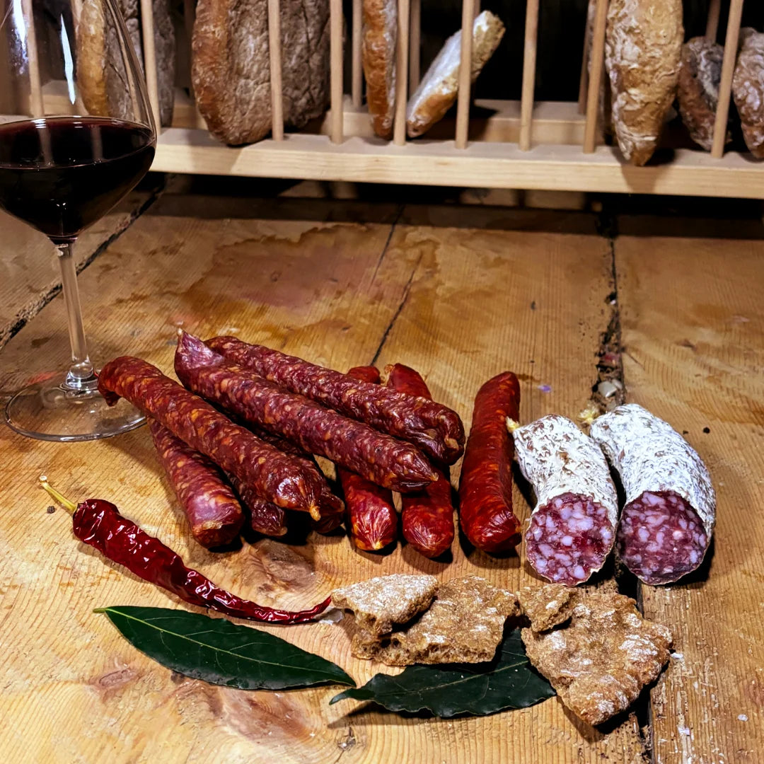 Südtiroler Kaminwurzen Degustationspaket 4TheTaste