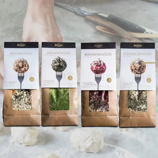 Knödel Degustationspaket Midefa