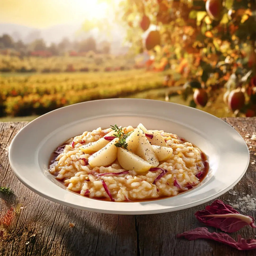 NEU Risotto mit Bio Birnen & Radicchio - 300g 4TheTaste