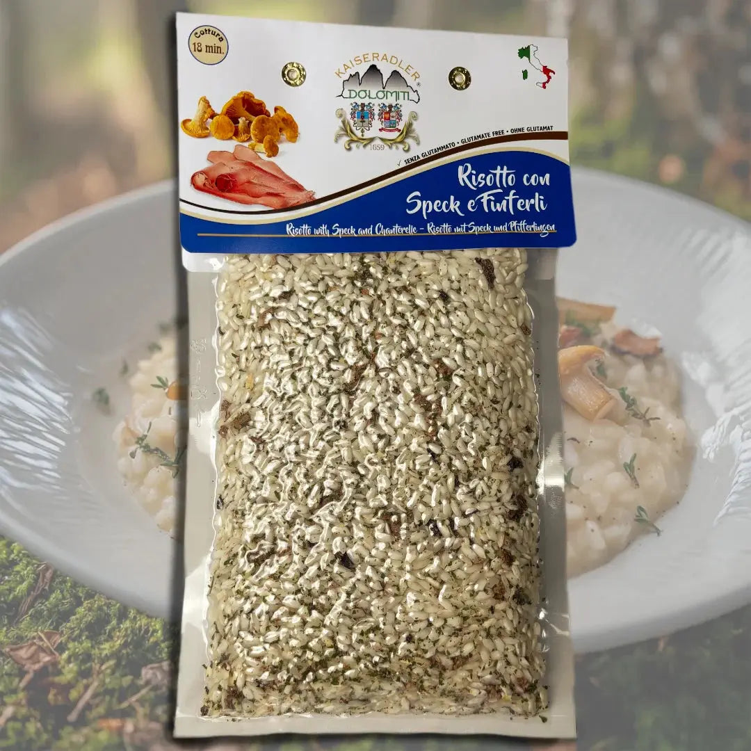 NEU Risotto mit Speck & Pfifferlingen - 300g 4TheTaste