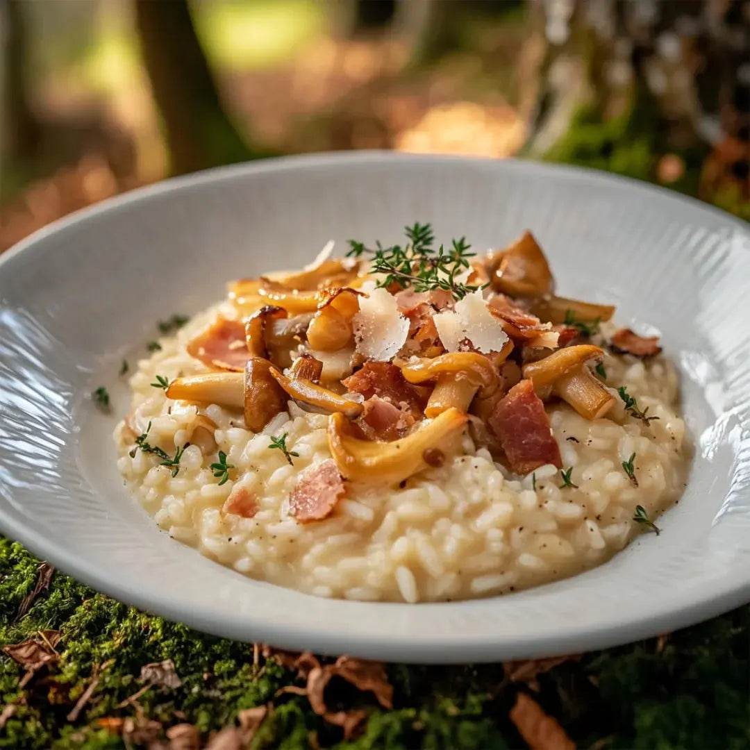 NEU Risotto mit Speck & Pfifferlingen - 300g 4TheTaste