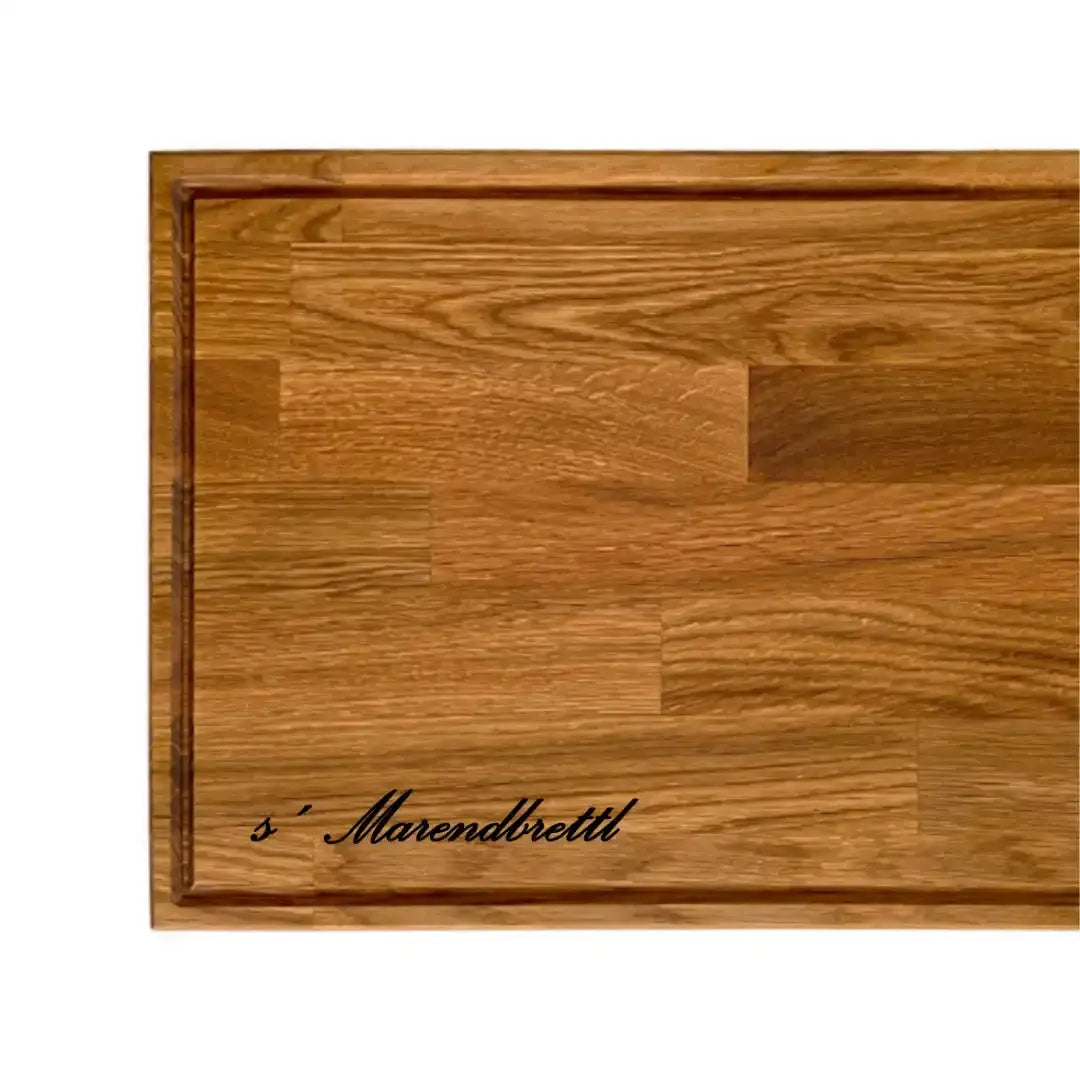 Schneidebrett Eichenholz - s´ Marendbrettl 4TheTaste