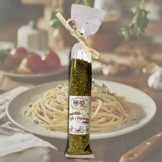NEU Spaghettata Mischung mit Knoblauch & Peperoncino - 80g 4TheTaste