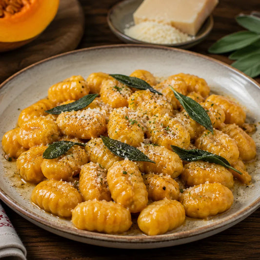 Südtiroler Kürbisgnocchi