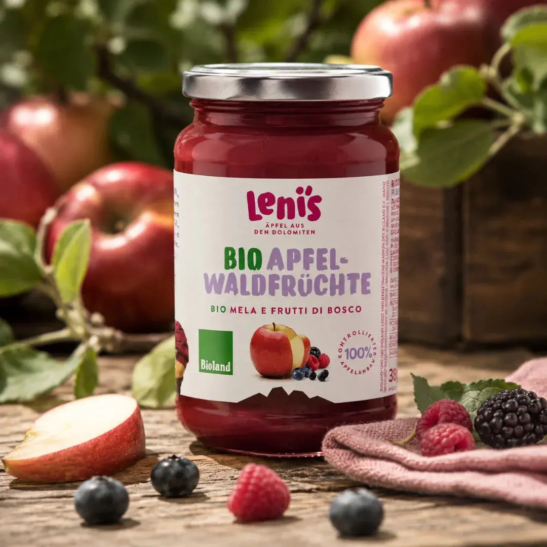 Bio Apfel- Waldfrüchtemus Leni`s - 360g 4TheTaste