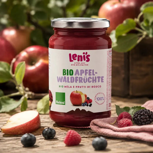 Bio Apfel- Waldfrüchtemus Leni`s - 360g 4TheTaste
