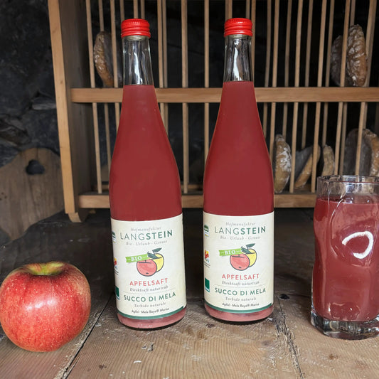 Pacchetto degustazione limitato di succo di mela rossa biologica