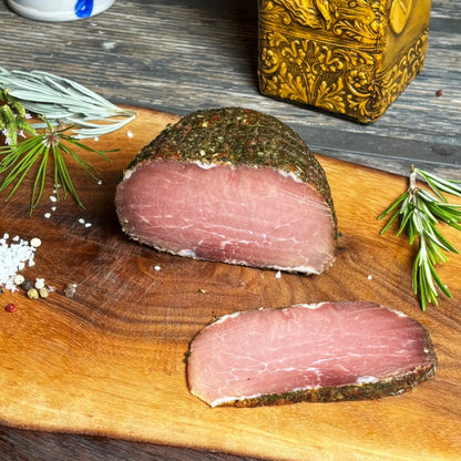 Bergschinken mit Alpenkraeuter 450g