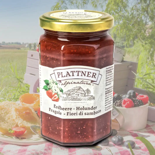 Fragole fiori di sambuco - 330g