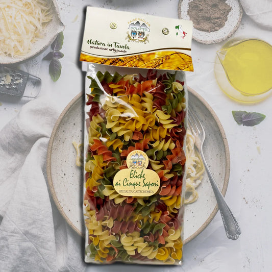NEU Pasta mit 5 Geschmacksrichtungen - 500g