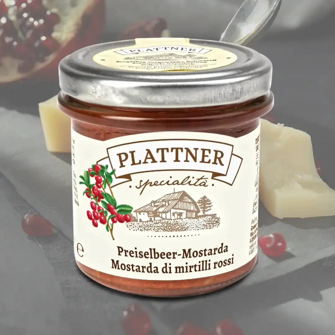 Preiselbeer Mostarda - 160g Plattner