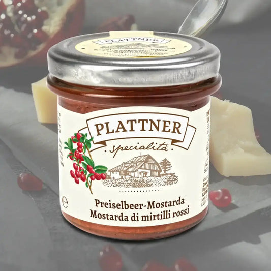 Preiselbeer Mostarda - 160g Plattner