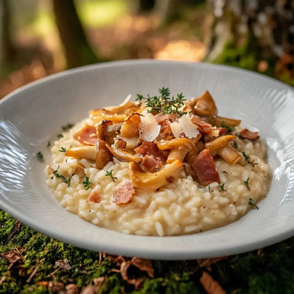 NEU Risotto mit Speck & Pfifferlingen - 300g 4TheTaste