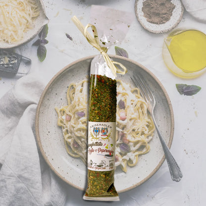 Spaghettita mix with garlic &amp; chili pepper - 80g 